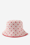 Girls Long Sleeve One Piece & Reversible Bucket Hat Set,  - example image 3